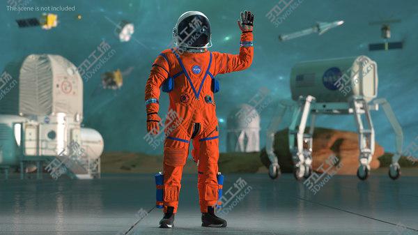 images/goods_img/20210312/OCSS Spacesuit Astronaut Greetings Pose 3D/4.jpg